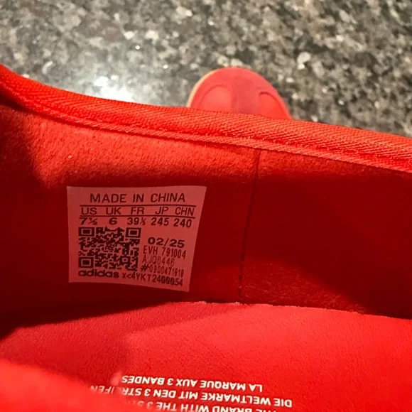 New adidas Samba Jane Scarlet Red - Picture 11 of 12